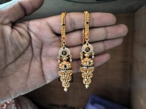 Jhumki with jela